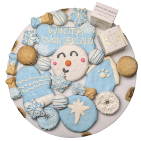 Winter Themed Dog Treats Gift Box