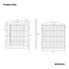 Dog Playpen Indoor 32 inch 8 Panels Metal Dog Pen Pet Dog Fence Outdoor Exercise Pen with Doors