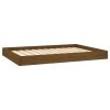 Dog Bed Honey Brown 40"x29.1"x3.5" Solid Wood Pine